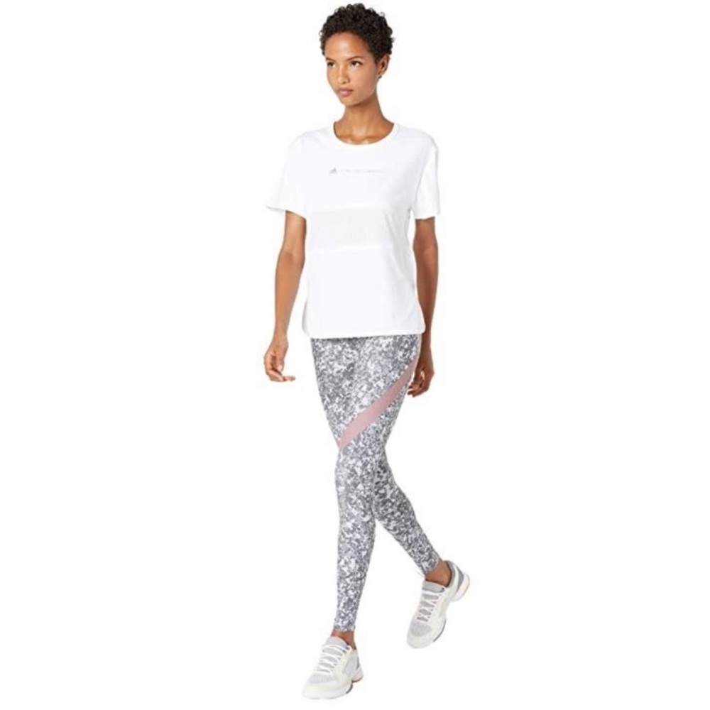 Adidas x Stella McCartney gray camp alphaskin leggings size XXS EUC - Picture 12 of 12